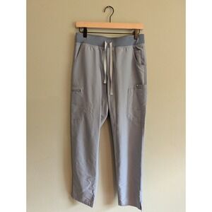 FIGS Light Blue Scrub Pants Women S Technical Collection Drawstring Straight